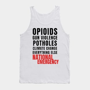 Anti Trump National Emergency Gifts Sticker Mug Tank Top